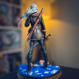 Hand-Painted Ciri Figure: The Witcher Collectible, SLA 3D Print