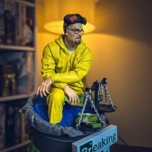walter white breaking bad 3d Figure