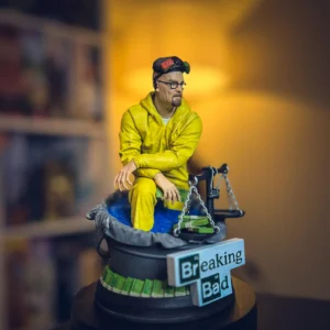 walter white breaking bad 3d Figure