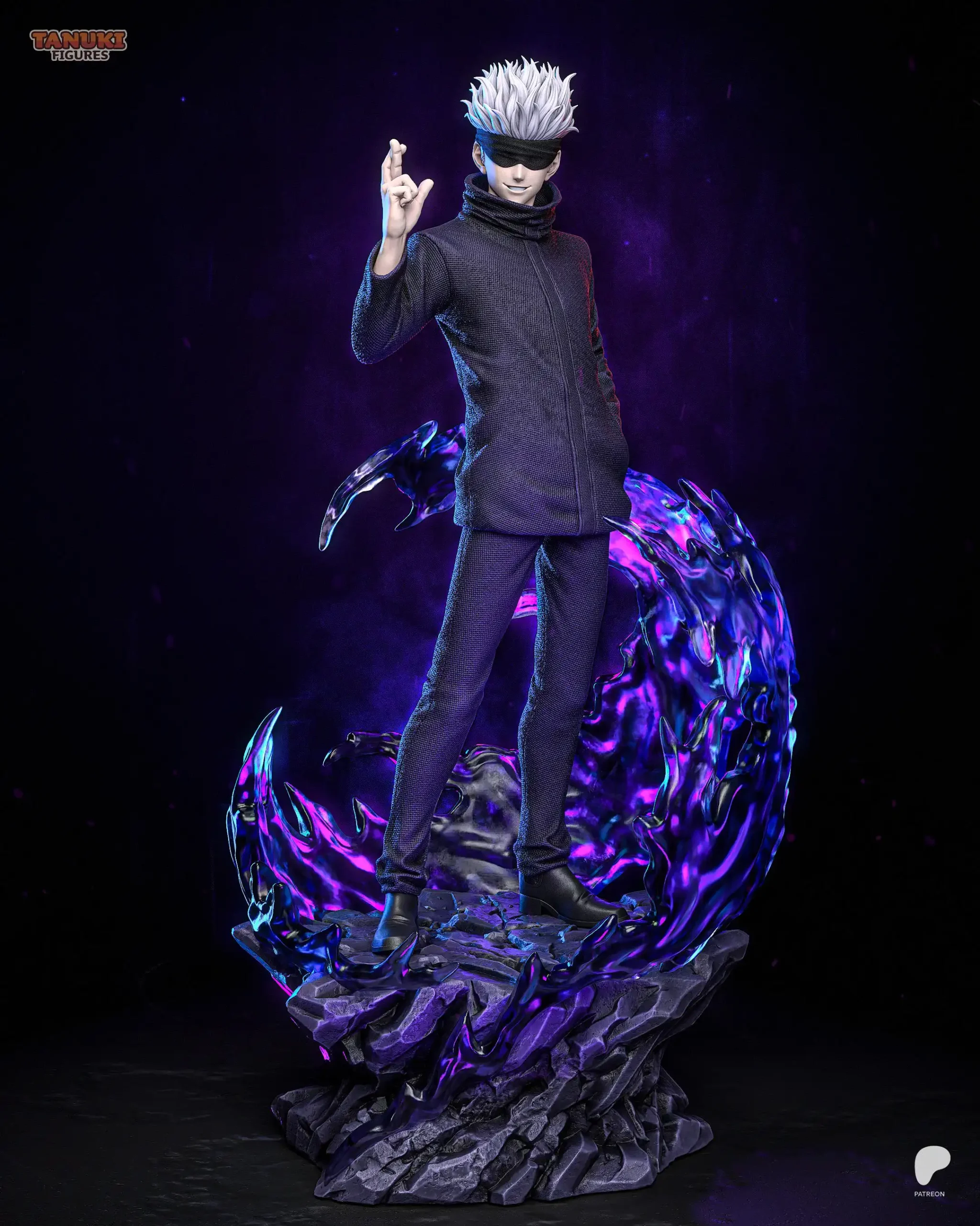 satoru gojo jujutsu kaisen 3d Figure